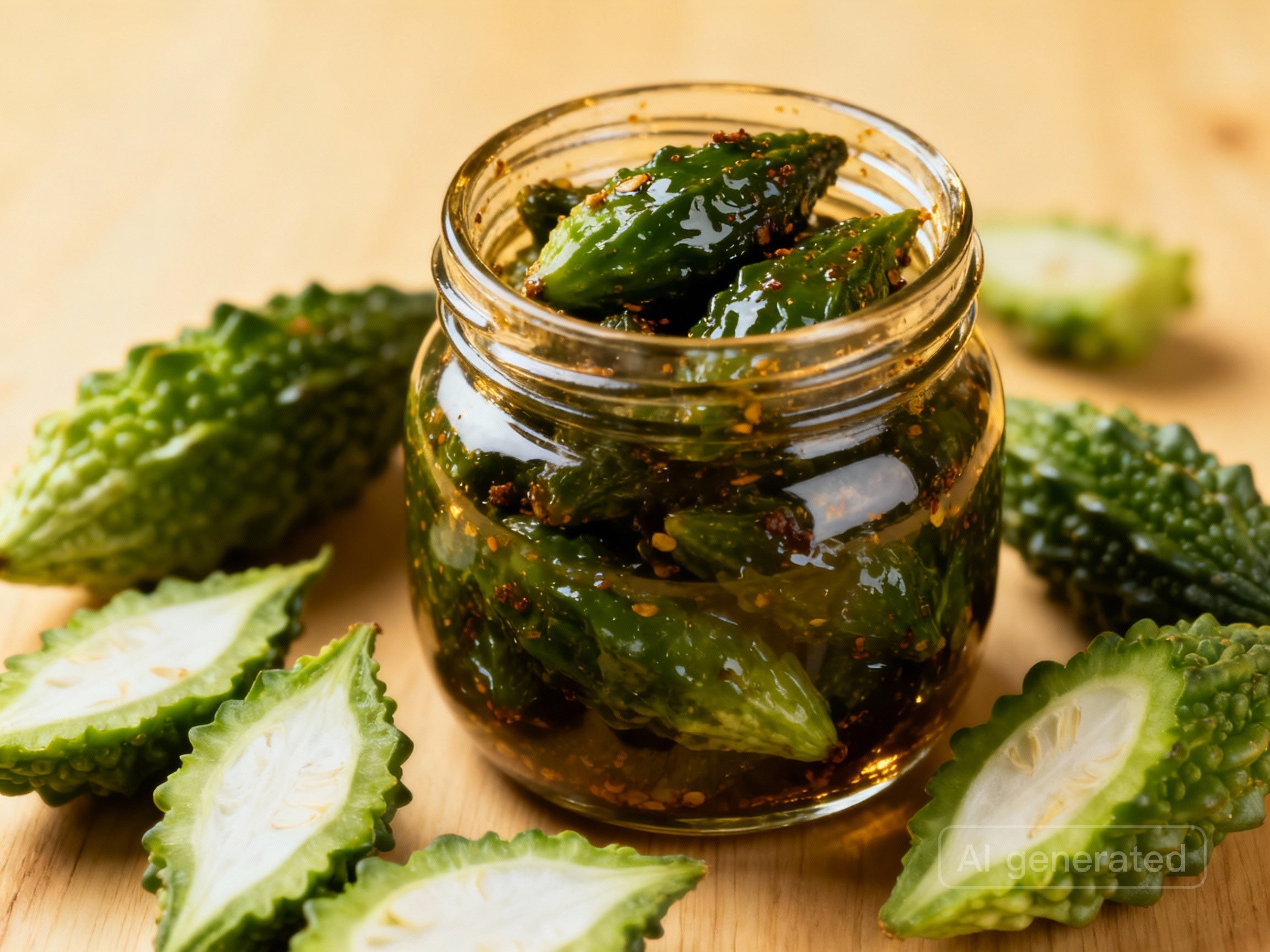 பாவக்காய் தொக்கு\Pavakkai (Bitter Gourd) Thokku