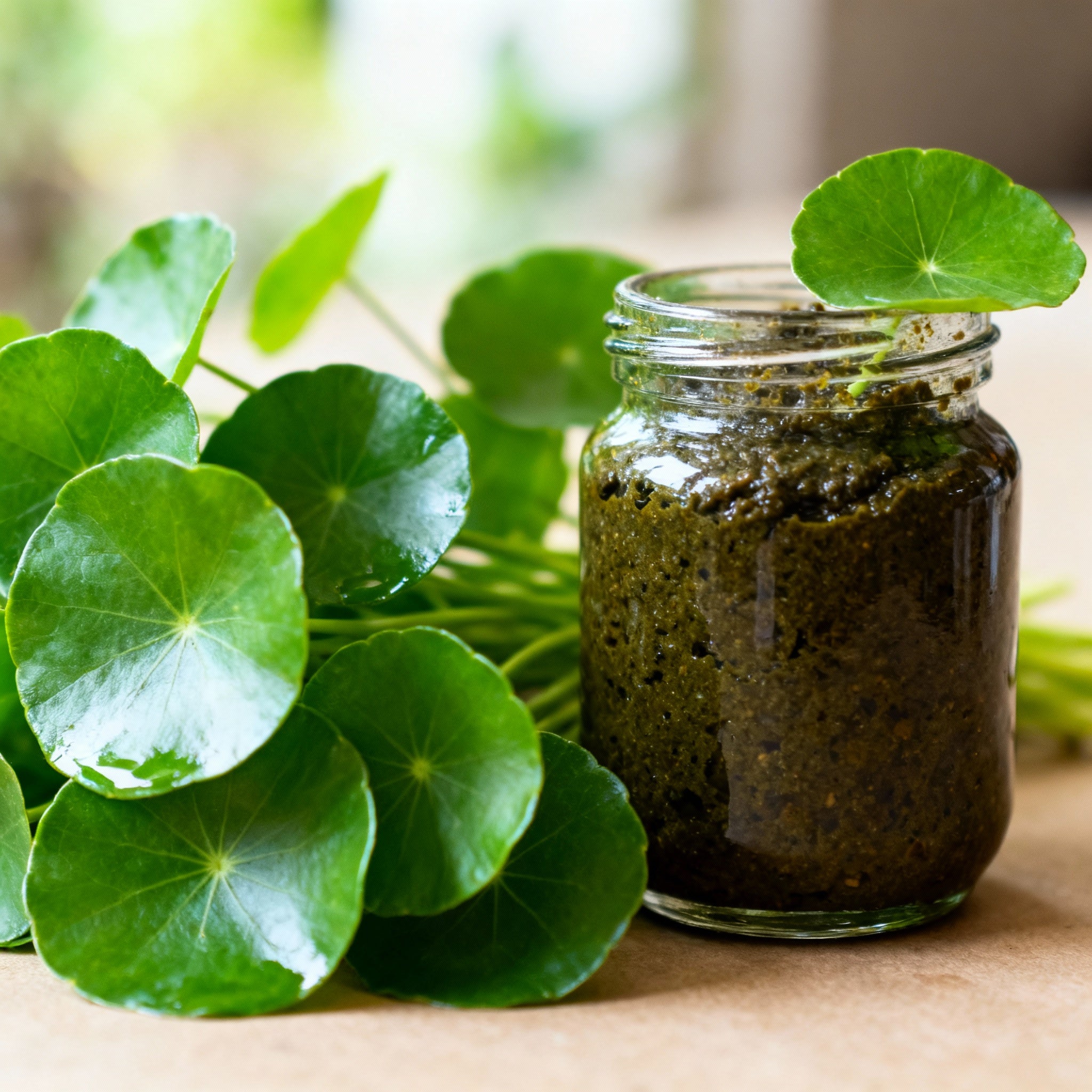 வல்லாரை தொக்கு\Vallarai (Indian Pennywort) Thokku